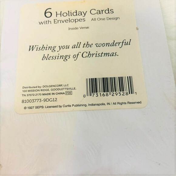 Saturday Evening Post Christmas Cards - Picture 2 of 4